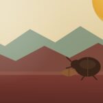 The Dung Beetle - an Anatolian folk tale: a beetle, a walnut shell and a rat