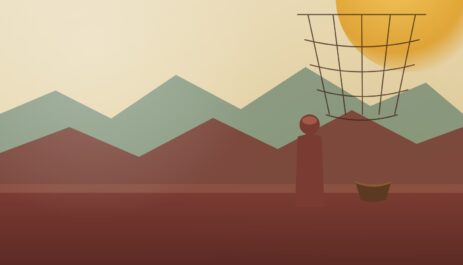 Keloglan Goes to Buy Nothing - an Anatolian folk tale: an empty fishing net, a bald boy and an empty bowl